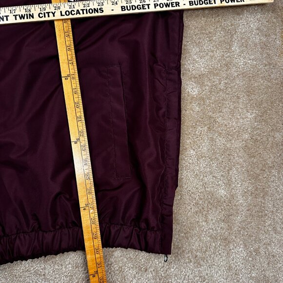 G III MINNESOTA GOPHERS JACKET V NECK MAROON YELLOW SIZE XXL WINDBREAKER - Picture 7 of 9